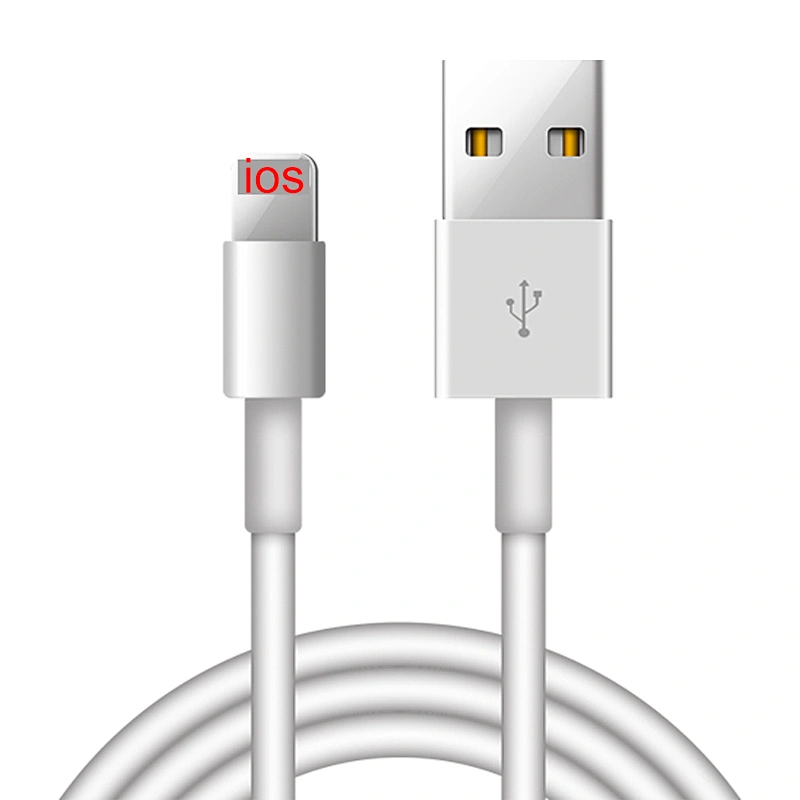 Teléfono móvil 2.1A Cable cargador Cable de datos USB de carga rápida para Apple Iphone iPad iPod AirPods