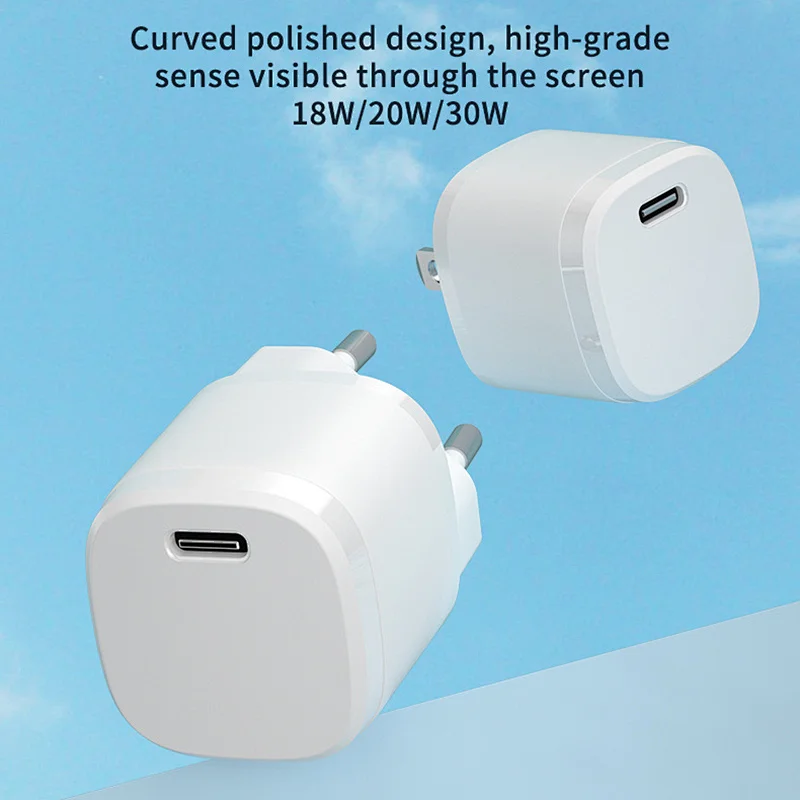 30W Quick Charge 3.0 QC PD Fast Charger USB Type C Charging Ultra Phone Charger