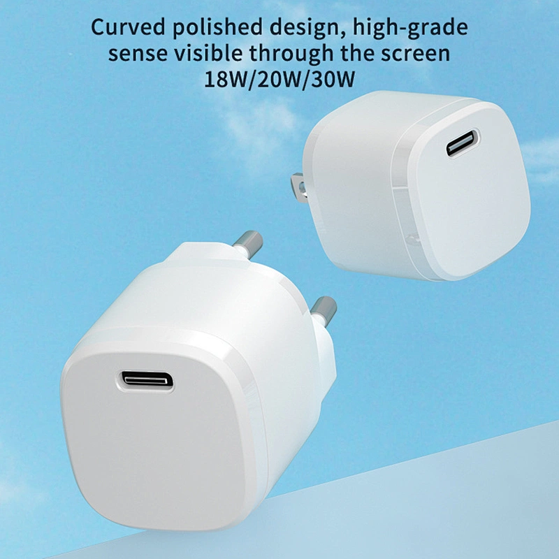 30W Carga rápida 3.0 QC PD Cargador rápido USB Tipo C Carga Ultra Cargador de teléfono