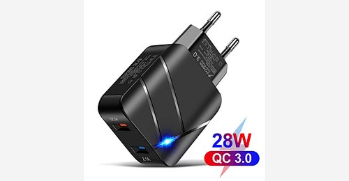28W QC3.0+2.1A USB Mobile Phone Charger Fast Charging Dual-Port EU Plug/US  Plug Fast Charging Head Travel Charger With LED from China Manufacturer -  Wecent Technology Co.Ltd