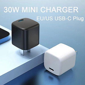 30W Carga rápida 3.0 QC PD Cargador rápido USB Tipo C Carga Ultra Cargador de teléfono