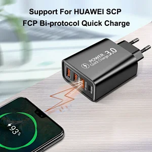 PD 30W USB Type C Charger Quick Charge 3.0 Mobile Phone Charger for iPhone Samsung Xiaomi Fast Wall Chargers usb c power adapter