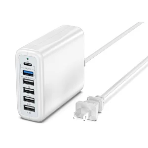 PD 6 port charger 100W smartphone notebook 5V9V12V charging 75WPD charging manufacturer