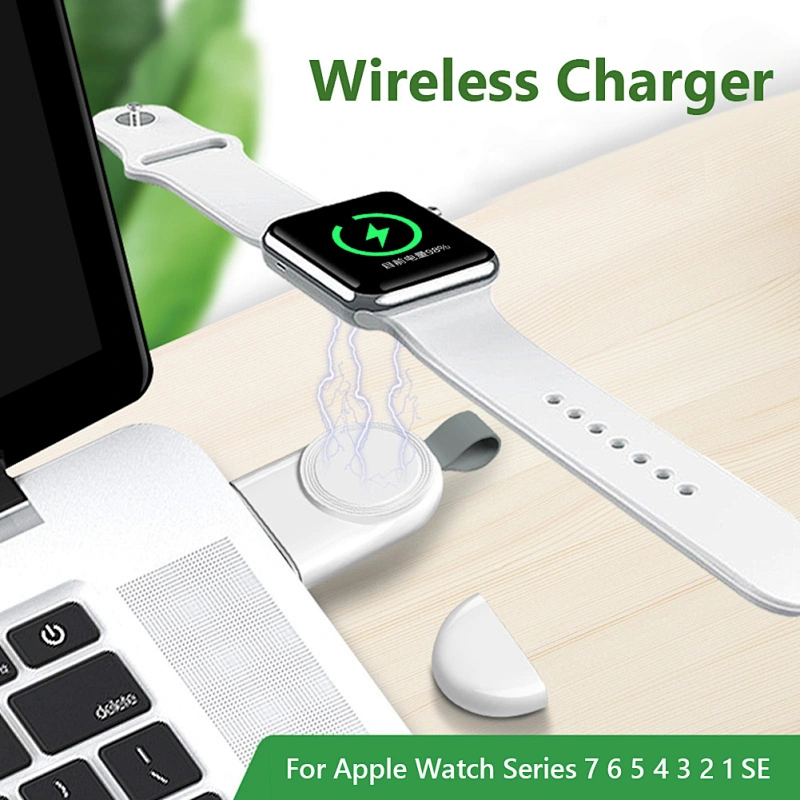 Mini reloj inteligente USB inalámbrico cargador magnético soporte de base de carga inalámbrico portátil para Apple iWatch Apple Watch Series