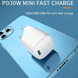 30W Quick Charge 3.0 QC PD Fast Charger USB Type C Charging Ultra Phone Charger