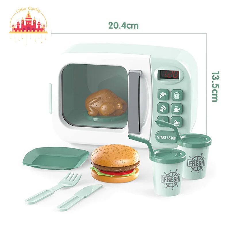 Hot sale kitchen set toy plastic microwave toy for toddler SL10D157