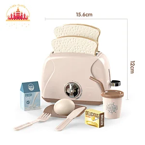 High Quality Durable Mini Plastic Home Play Set Simulation Kitchen Toaster Toy for Kids SL10D148