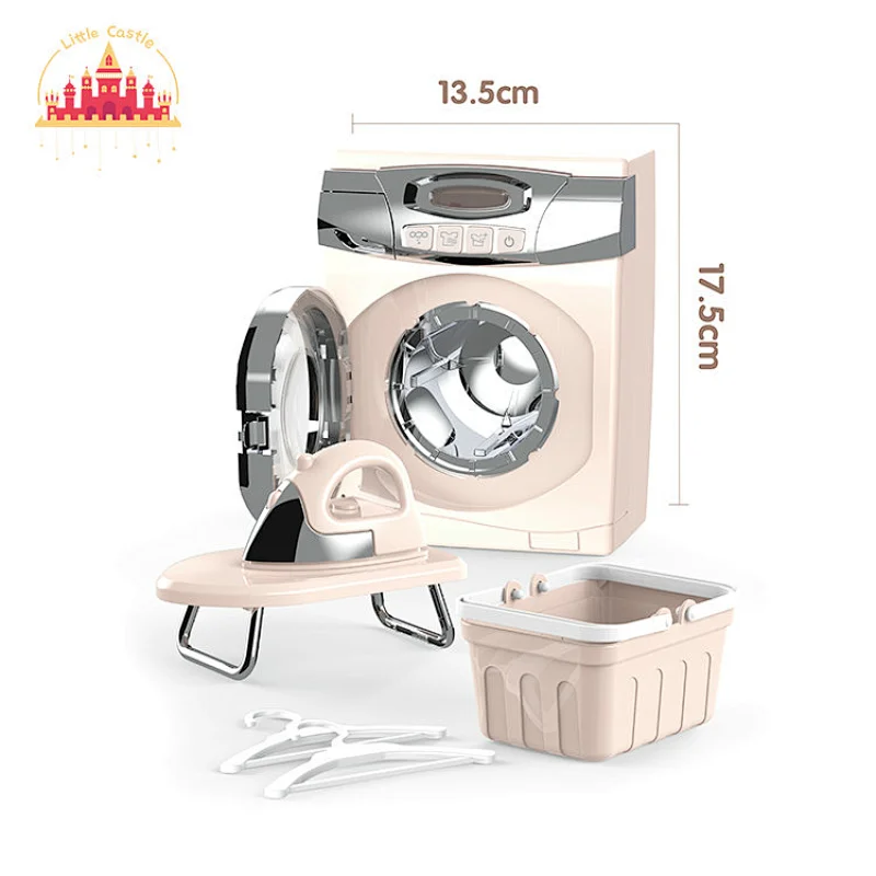 New arrival simulation pretend play plastic mini roller washing machine suit toys SL10D146