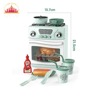 Plastic home appliance food play toy oven toy for kids SL10D150