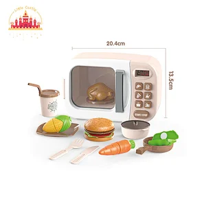 Cooking games pretend play home appliances microwave oven set toy for children SL10D158
