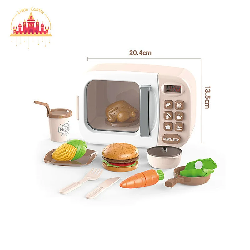 Hot sale kitchen set toy plastic microwave toy for toddler SL10D157