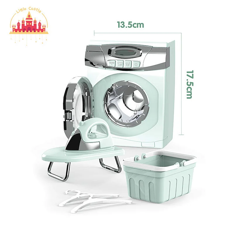 New arrival simulation pretend play plastic mini roller washing machine suit toys SL10D146