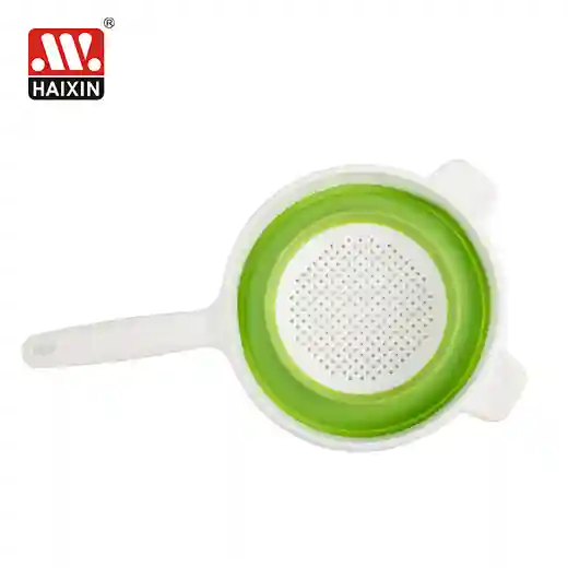 Amazon hot sale kitchen vegetable collapsible colanders handles