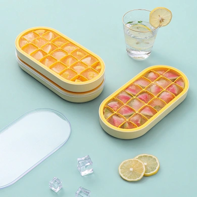 HAIXIN Hot Selling Ice Cube Tray With Cover Wholesale Custom Bpa