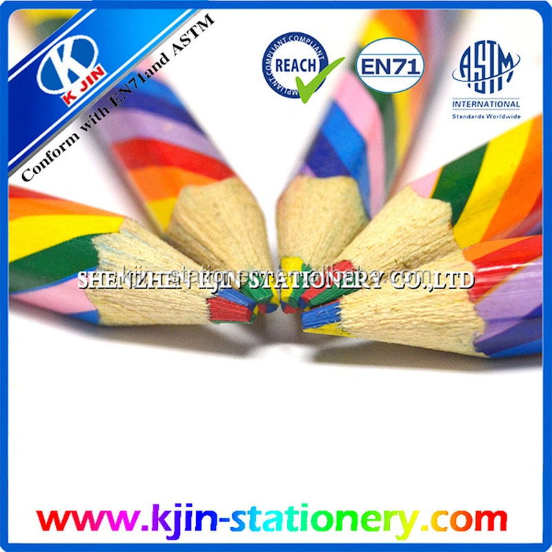 wooden pencil/rainbow pencil/wooden pencil making machine from China