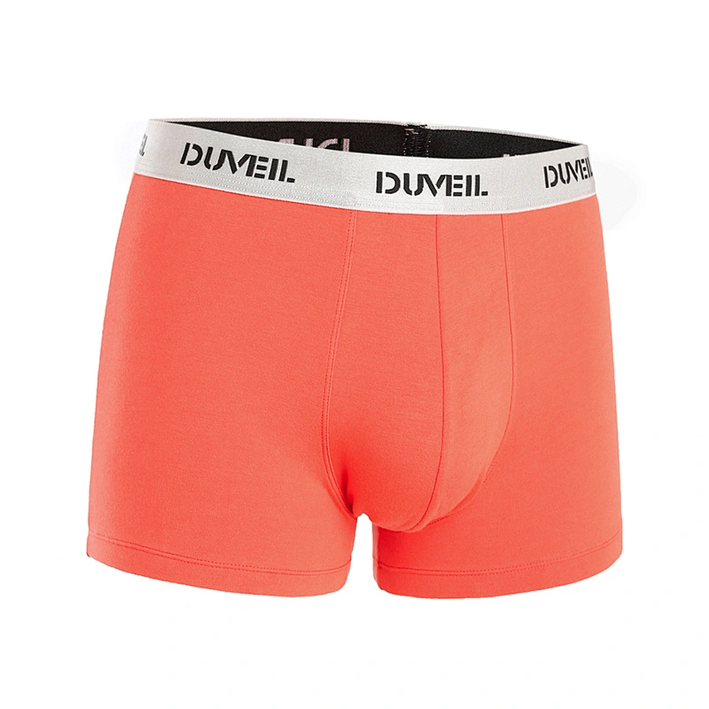Men Boxer Underwear Plus Size Underpants Shorts Solid Breathable