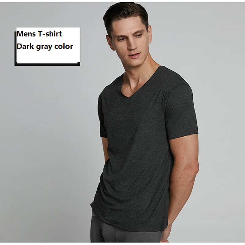 Modal/cotton Long Short ONeck 100 Cotton Oneck T Shirt Goodthreads