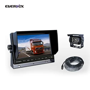 Customized manufacturer 7 inch screen car lcd rear view monitor for truck bus