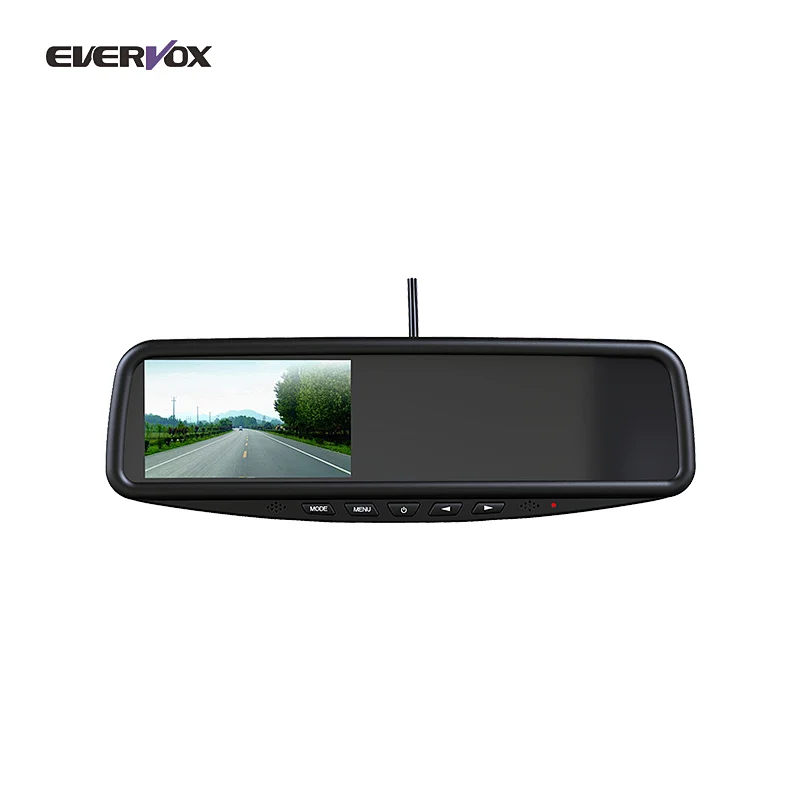 4.3 inch Rear view mirror monitor for special vehicles car bus truck