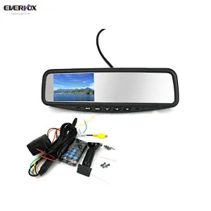 4.3 inch Rear view mirror monitor for special vehicles car bus truck