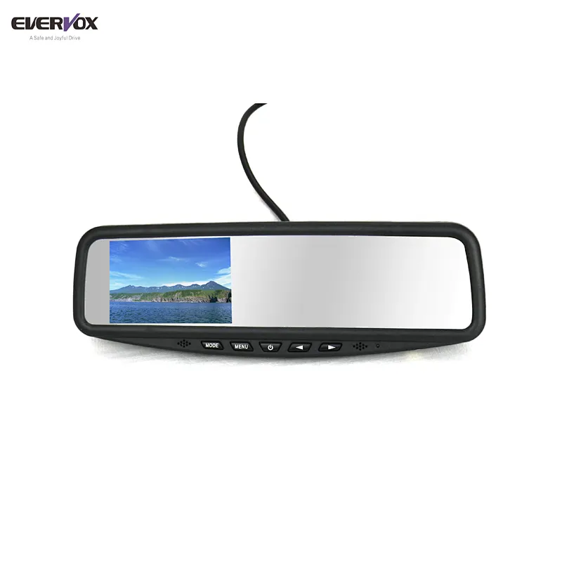 4.3 inch Rear view mirror monitor for special vehicles car bus truck