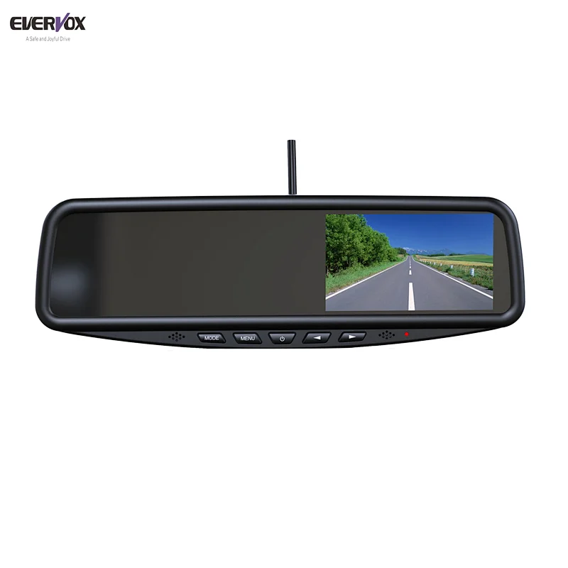 4.3 inch Rear view mirror monitor for special vehicles car bus truck