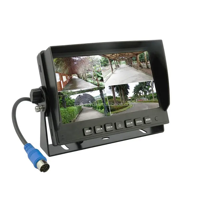 High resolution 4 way car reverse camera system with night vision camera