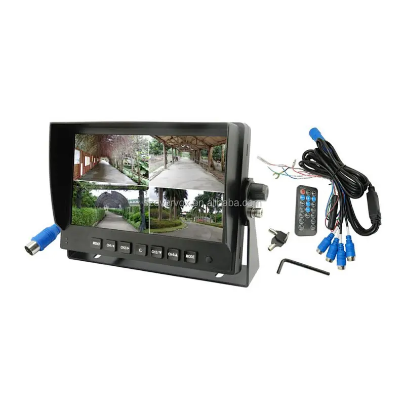Wholesales 7 inch Car rearview Monitor with SD USB Bluetooth Car Parking Assist Monitor