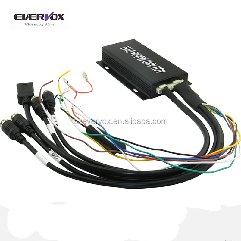 AHD 2G 4G Mobile DVR 4CH rear view mirror monitor car surveillance camera for truck trailer lorry tractor