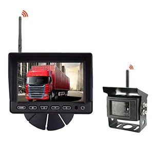360 Degree Adjust Wireless Car Monitor,Wide Angel Car Camera Night Vision,Car Top View Camera System