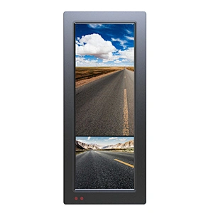 12.3 Inch HD1080P electronic mirror monitor with dual lens HD camera system