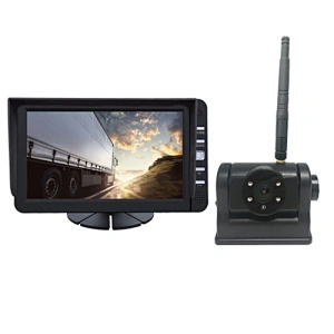7 inch IPS TFT LCD Monitor 2.4G Digital Wirless camera rear view system with magnet