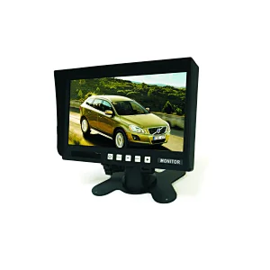 7' Car Monitor with 2 Ways Video input