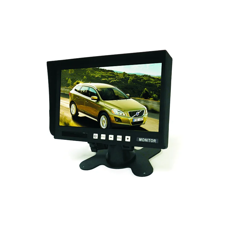 7' Car Monitor with 2 Ways Video input