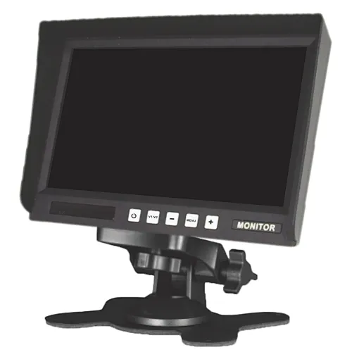 7' Car Monitor with 2 Ways Video input