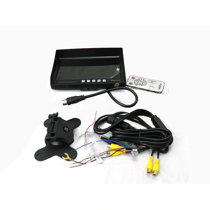 7' Car Monitor with 4 Ways Video input