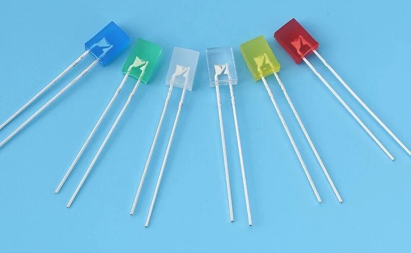 Square led diode bulb-water clear len image