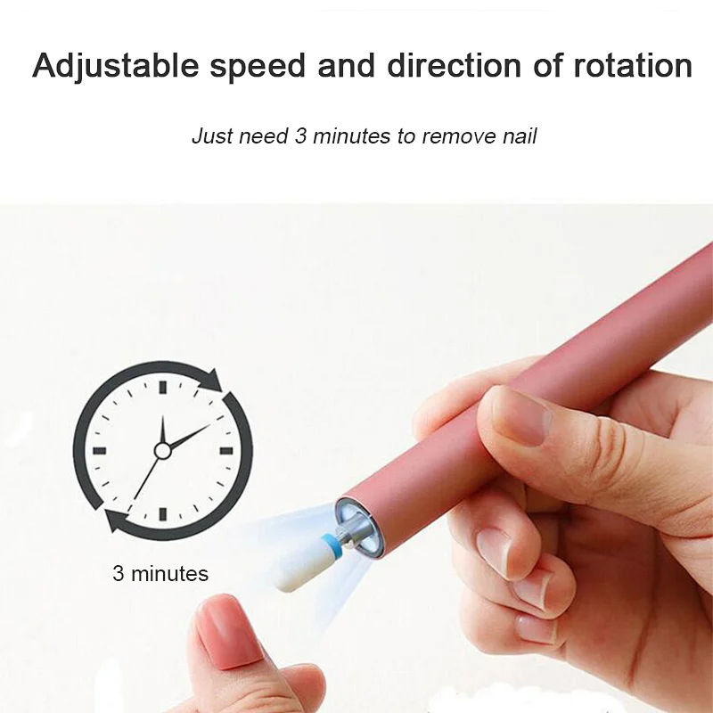 Mini portable USB nail drill machine