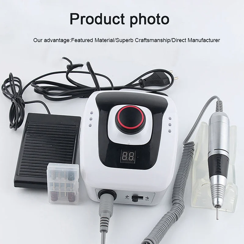 Maincure pedicure nail drill machine
