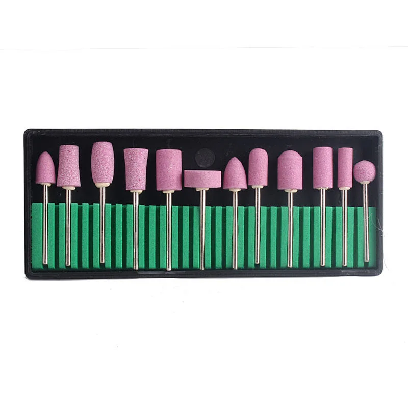 Mixed 12 pcs nail drill bit sets