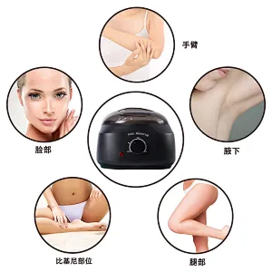 Paraffin Depilatory Epilator wax heater Set Kit