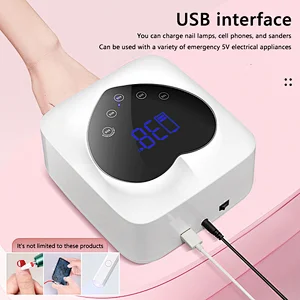 nail lamp sun uv led wireless rechargeable manicure tool