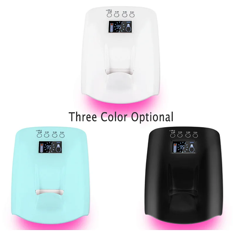rechargeable 60w 4 timer wireless uv lamp for nail