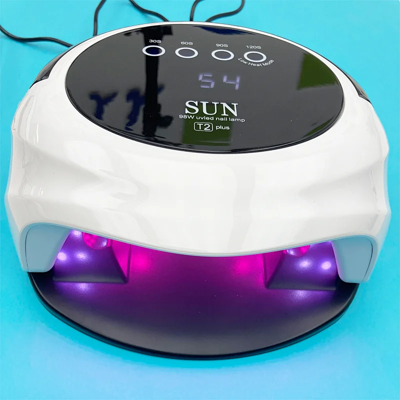 98w red light professional nail drying uv lamp