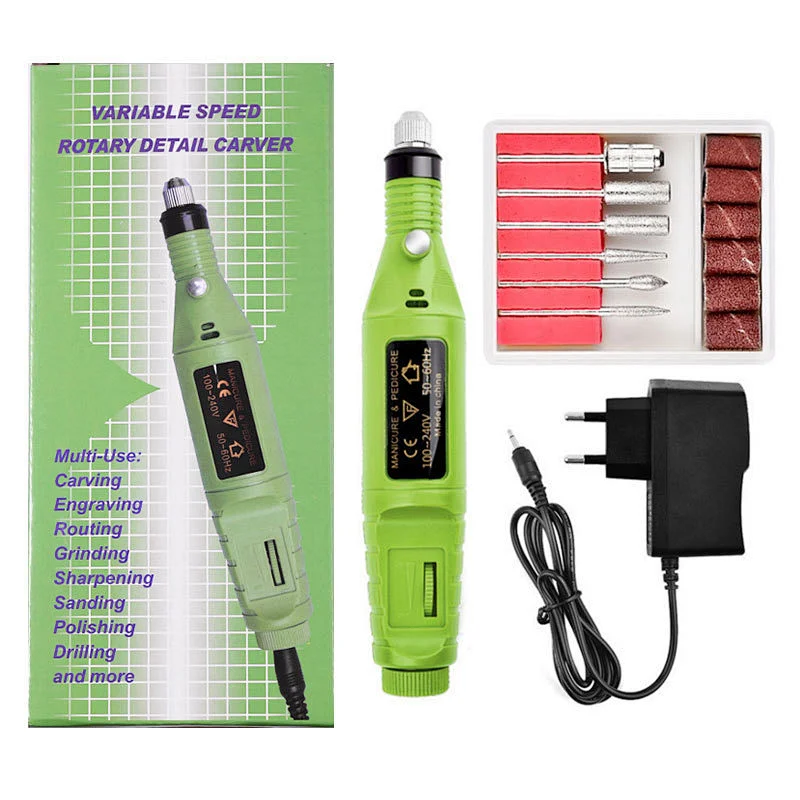 Pen Nail Drill Manicure Pedicure Tools