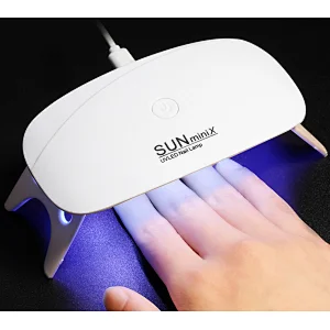 mini 6w 2 timer nail dryer machine sun uv lamp