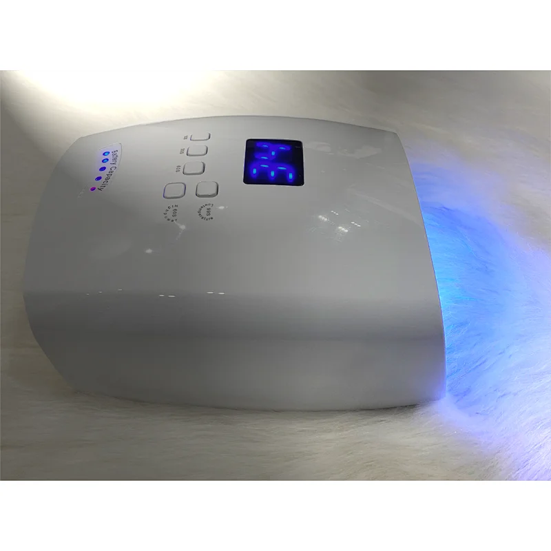 nail drying rechargeable 4 timer 66w uv lamp