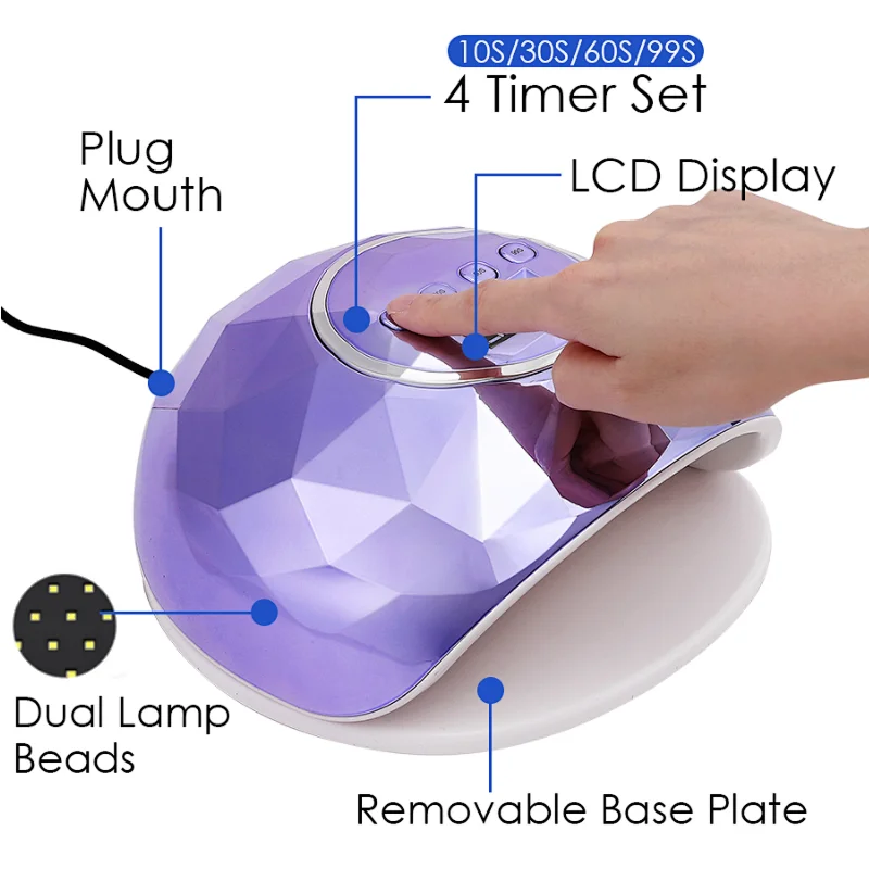 36led nail dryer uv light for nails