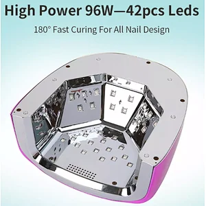 15600mah cordless rechargeable UV led nail lamp