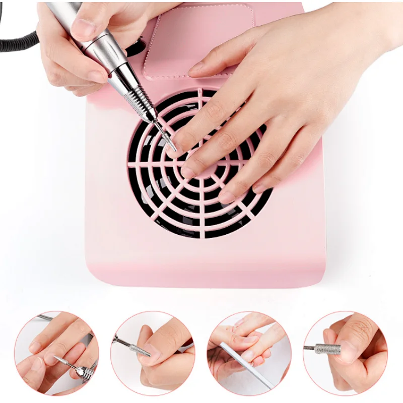 Nail Vacuum Cleaner Machine Nail Dust Collector